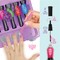 Nail Art Studio for Girls - Nail Polish Kit for Kids Ages 7-12 Years Old - Girl Gifts Ideas - Girls Nails Gift Set - Cool Girly Stuff - Polish, Pens, Glitter, Stickers, Gems, Filer